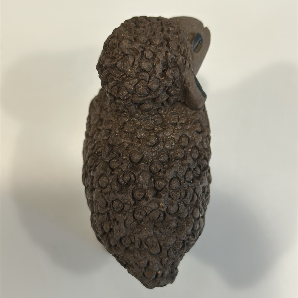 HANDMADE Clay Sheep Sculpture Figurine 2.5” - Picture 5 of 9